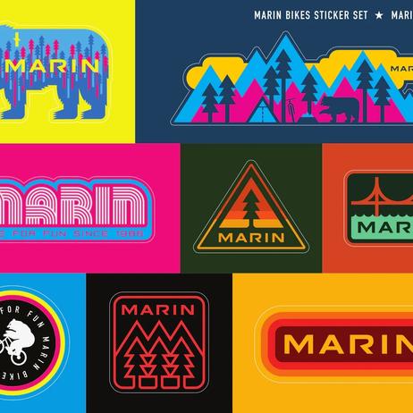 Marin Sticker Sheet