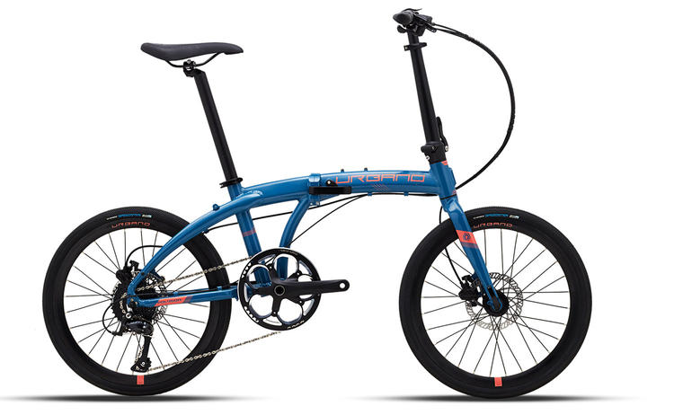 2024 Polygon Urbano 5 - Folding Disc Bike [Colour: Blue]