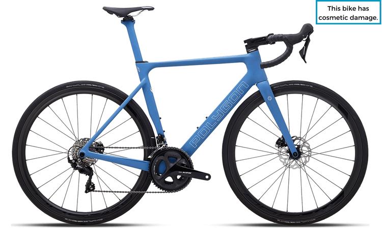 Ex Demo - Polygon 2023 Polygon Helios A7 - Carbon Road Bike [Colour: Blue][Size: L (height: 178 - 186cm)]