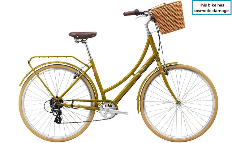 Ex Demo - Polygon Sierra Oosten - 8 Speed Women's Cruiser - City Bike [Colour: Lemon Ginger][Wheels: 26][Size: S-M (Height: 155 - 170cm)]