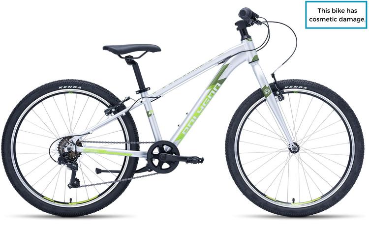 Ex Demo - 2024 Polygon Premier 24 - Ultralight Kids Bike [Colour: Silver-Green]