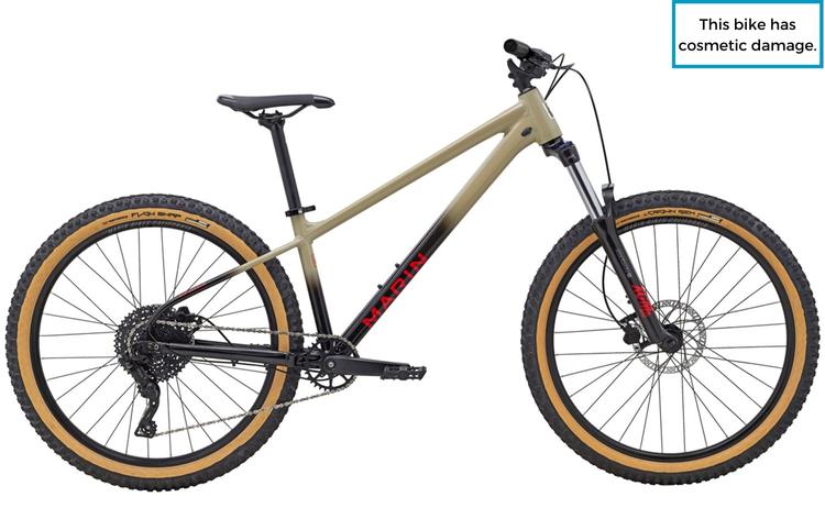 Ex Demo - 2024 Marin San Quentin 1 - Hardcore Hardtail [Colour: Gloss Tan-Black-Red][Size: L (height: 173 - 180cm)]