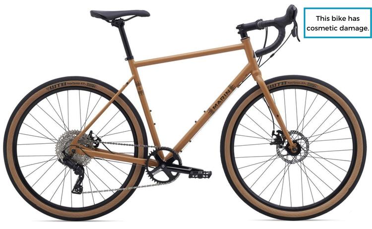 Ex Demo - 2024 Marin Nicasio Plus 650b - Steel Gravel Bike [Size: M (height: 168 - 175cm)][Colour: Satin Tan-Black]