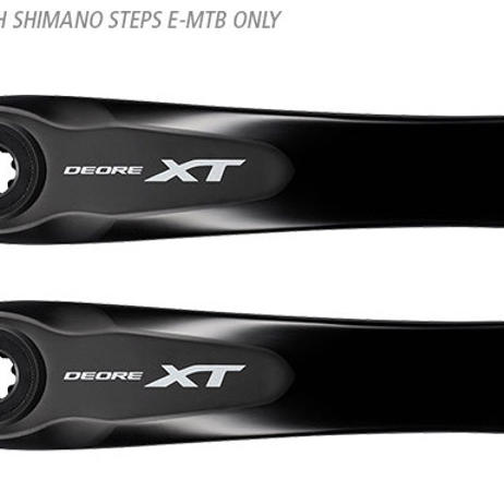 Shimano Crank Arm Set 165mm w/o Chainring Steps / FC - M8050