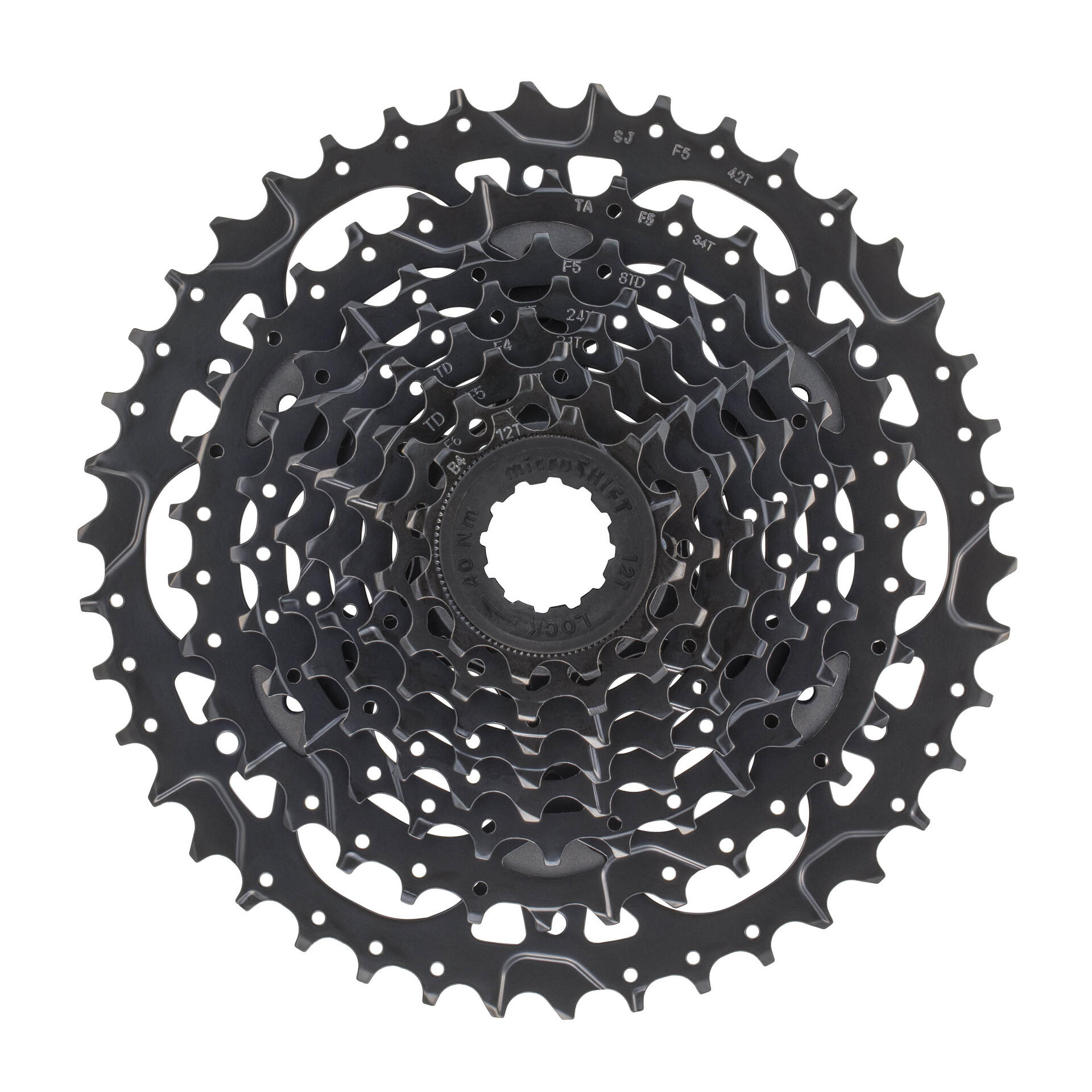 Microshift H-Series Acolyte 8 Speed Cassette 12-42T