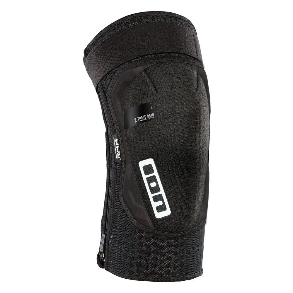 ION K-Traze Enduro AMP Zip Knee Pads Black