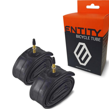 2x Entity Inner Tube 27.5x1.5 - 2.5 Presta Valve 650b Mountain Bike