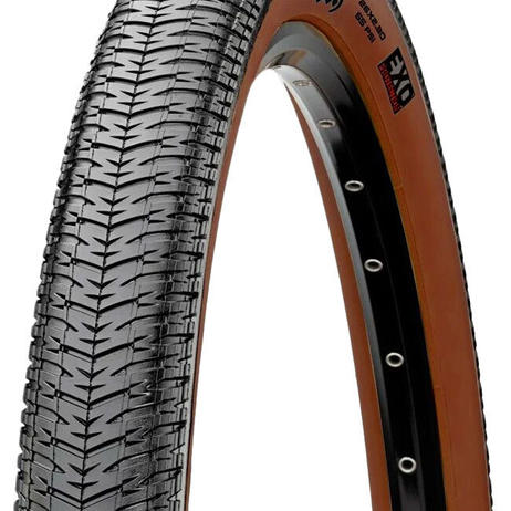 Maxxis DTH - BMX-DJ Tyre [Size: 26 x 2.3][Version: 60TPI EXO][Tubeless: No][Colour: Tanwall][Bead: Wire]