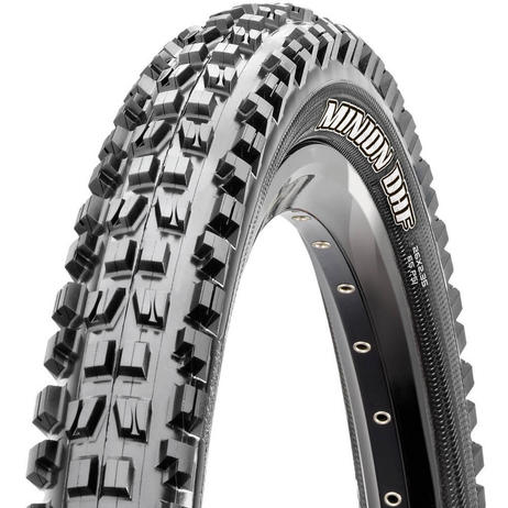Maxxis Minion DHF - MTB Tyre [Size: 27.5 x 2.5][Compound: 3C MaxxGrip][Protection: EXO][TPI: 60][Tubeless: Yes][Colour: Black][Bead: Foldable]