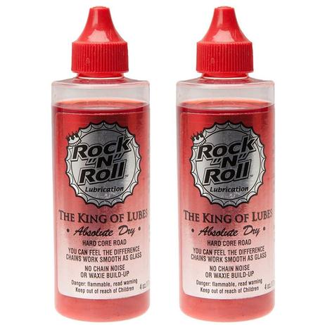 2x Rock N Roll Absolute Dry Lube Red - 118ml