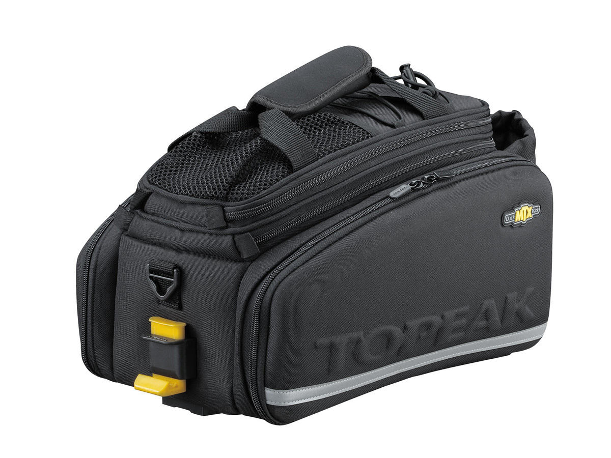 Topeak MTX Bicycle Trunk Bag DXP With Rigid Molded Panels - Quicktrack 22.6L