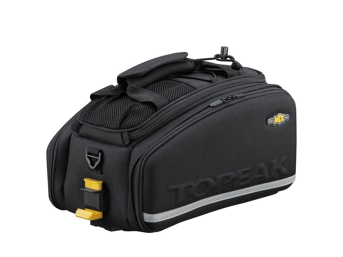 Topeak MTX Bicycle Trunk Bag EXP With Rigid Molded Panels - Quicktrack 16.6L