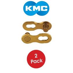 KMC 2x CL12 - 12 Speed Connecting Links Gold