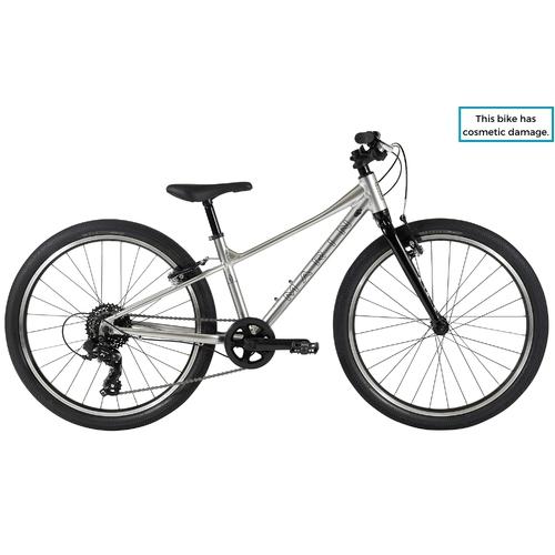 Ex Demo - 2024 Marin Coast Trail 24 - Premium Kids Bike [Colour: Silver Black]