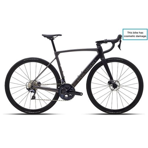 Ex Demo - 2023 Polygon Strattos S8 Disc - Shimano Ultegra Carbon Road Bike [Colour: Black/Grey][Size: L (height: 174 - 181cm)]