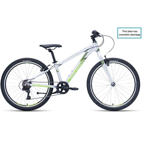 Ex Demo - 2024 Polygon Premier 24 - Ultralight Kids Bike [Colour: Silver-Green]