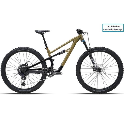 Ex Demo - 2024 Polygon Siskiu T8 - Dual Suspension Mountain Bike [Wheel: 29][Size: XL (height: 183-195cm)][Colour: Metallic Gold-Sunburst-Black]