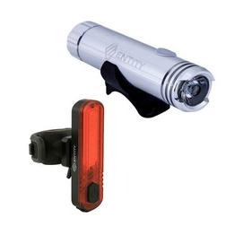 Entity HL400 and RL35 - 400 Lumens Bicycle Light Set - USB Rechargeable