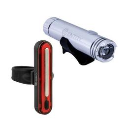 Entity HL400 and RL100 - 400 Lumens Bicycle Light Set - USB Rechargeable